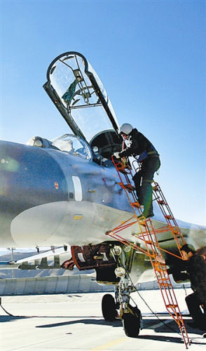 空军航空兵某团高原训练