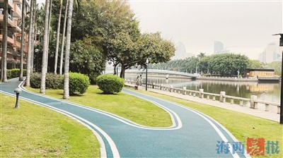 筼筜湖健身步道三期开放 湖畔慢行步道总长突破5.5公里